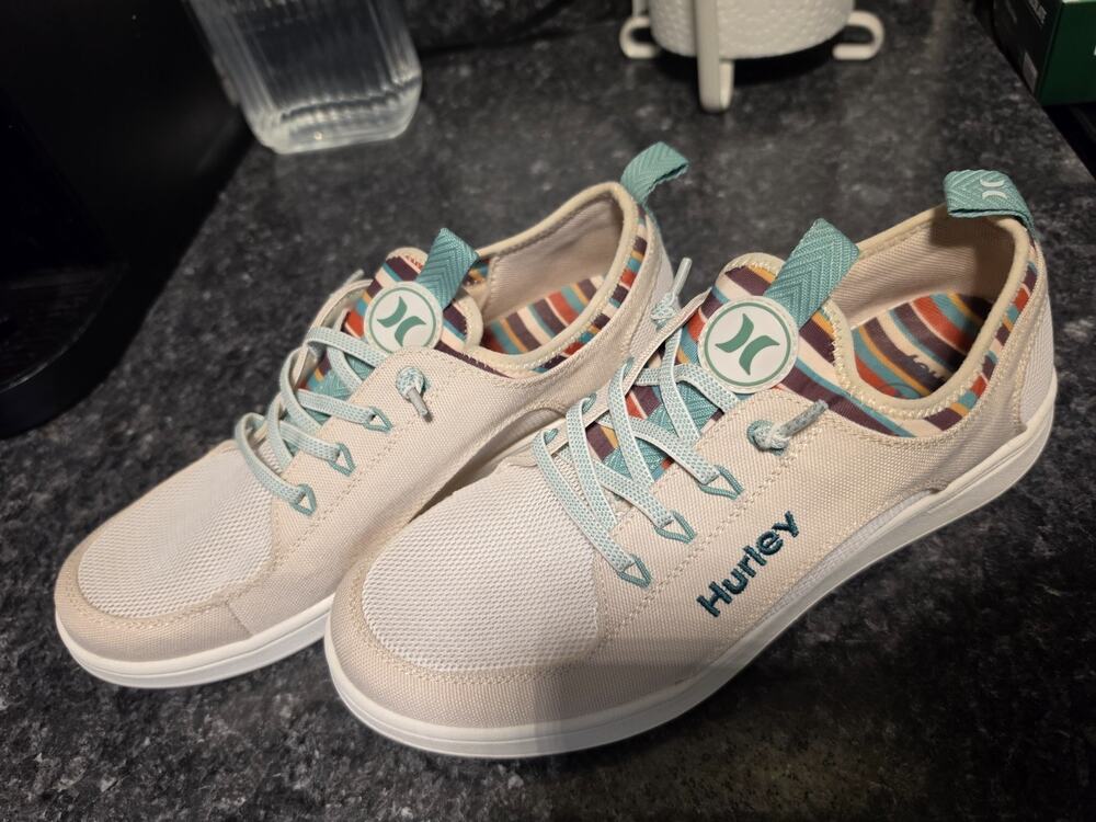 Hurley Woman's Castaic Casual Sneaker 10M Colorful Nearly New